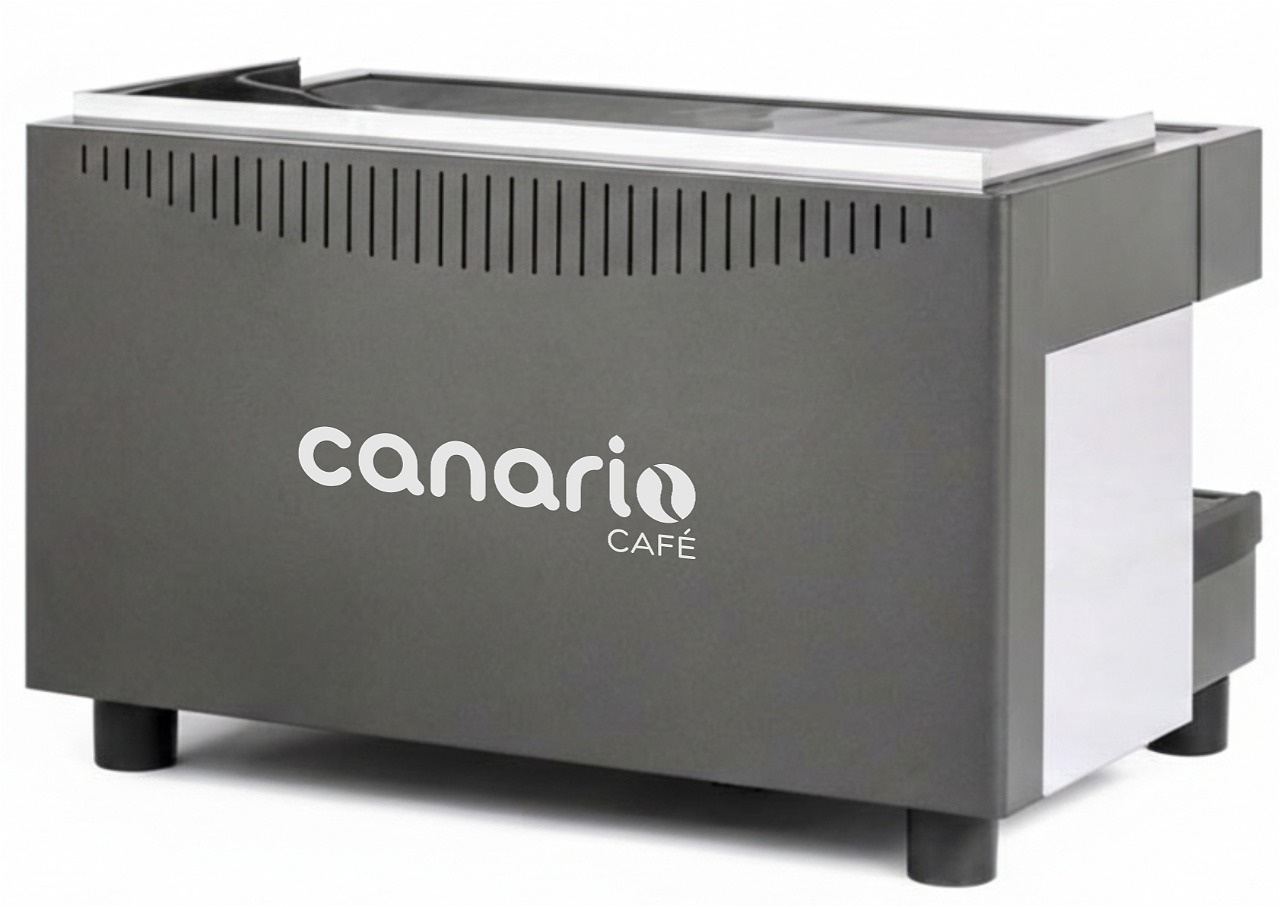 Espressor de cafea cu 2 grupuri, cu portafiltru, negru, 10,5 l, 4,5 kW, 230 V | CANARIO CAFE CC035