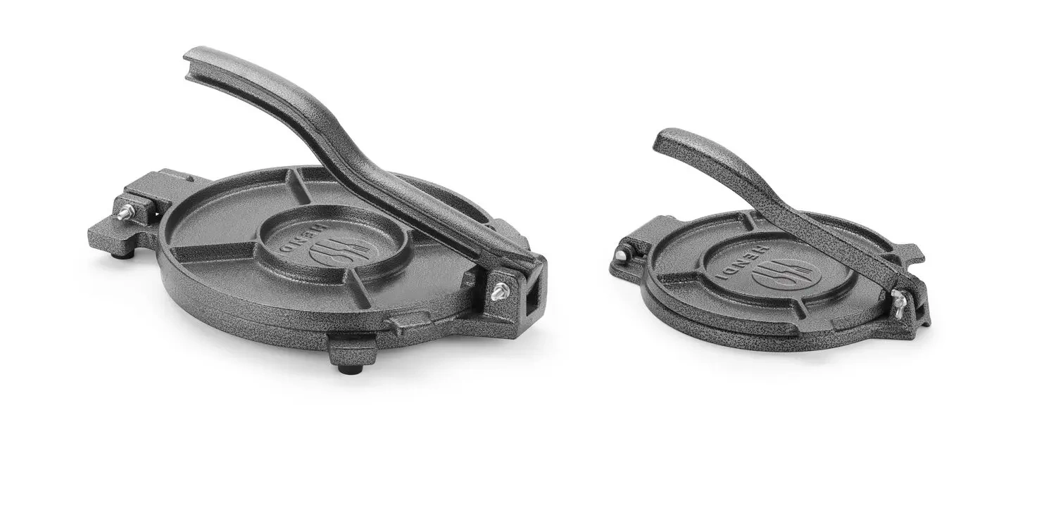 Presă manuală pentru tortilla, diametru tortilla până la 26 cm, neagră | HENDI 611067