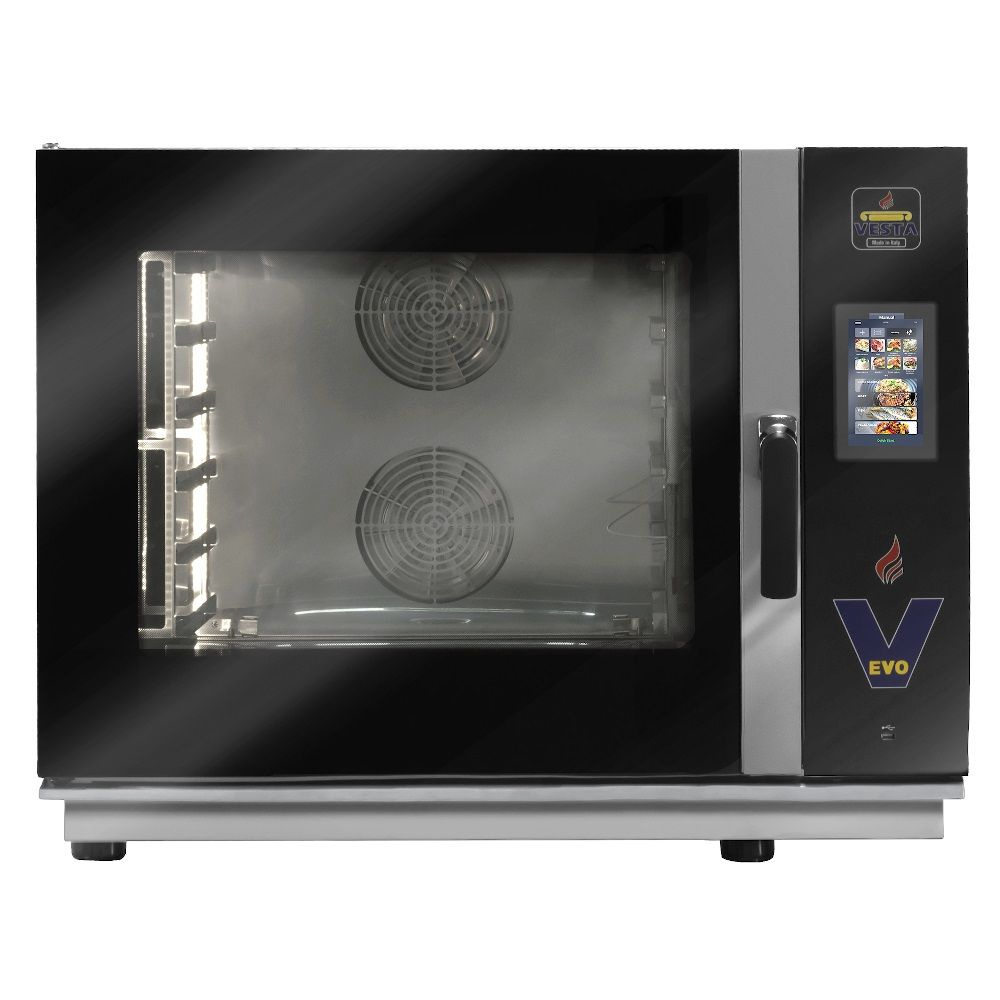 Cuptor electric combinat EVO 7 GN 1/1 sau 7 tăvi 60x40 cm | VESTA 0V0711E_EN0