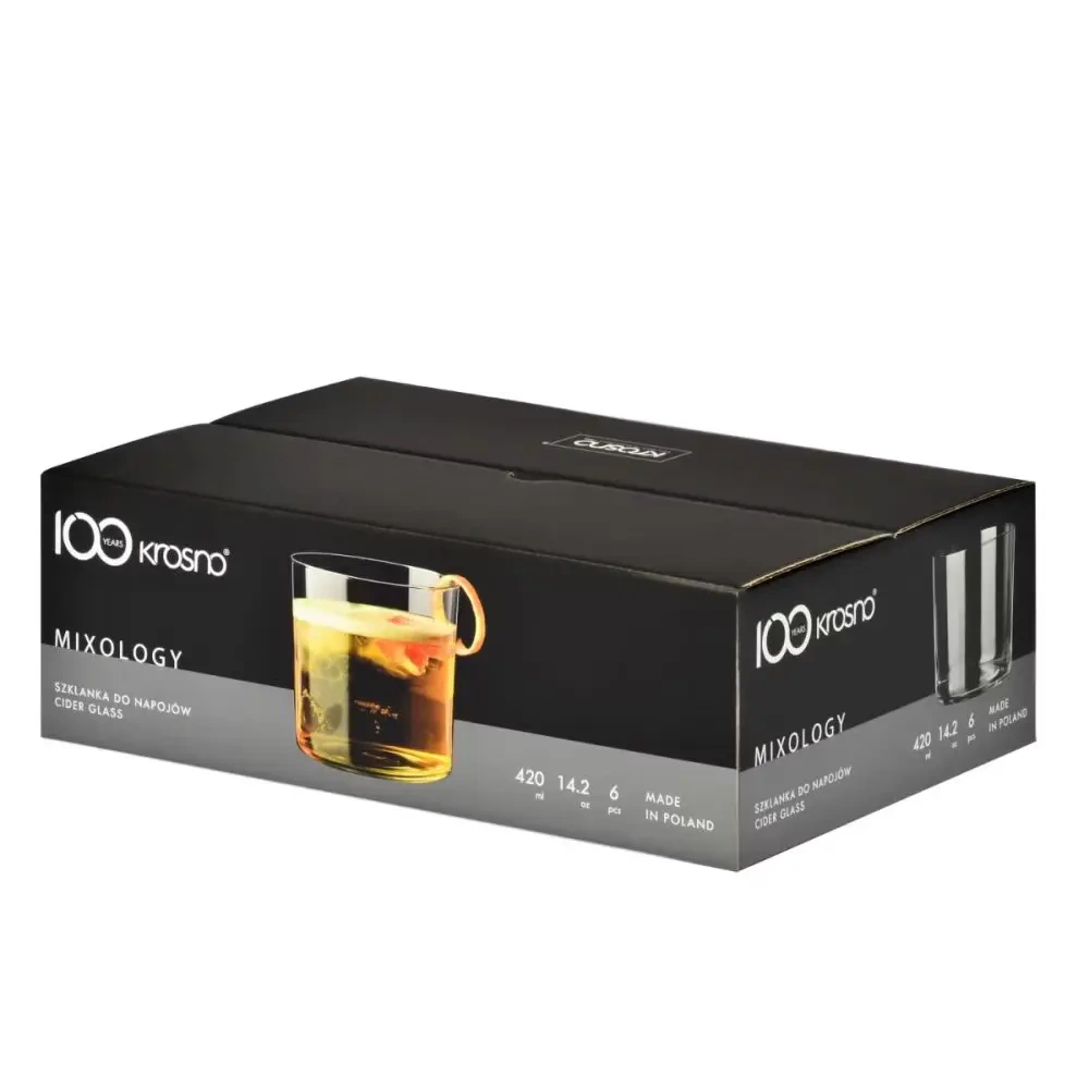 Pahare pentru cidru Mixology 420 ml - set de 6 bucăți | KROSNO GLASS F68C366035001010