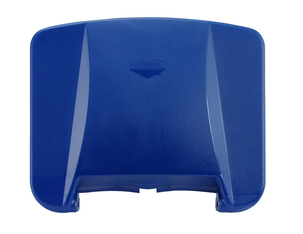 Capac pentru coș de gunoi 120 l, albastru | HENDI 873502