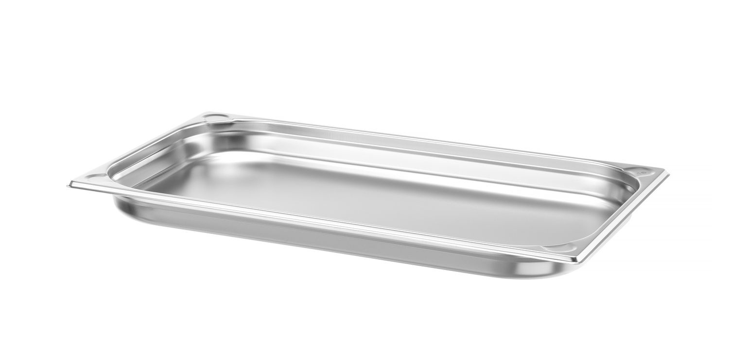 Recipient GN 1/1 adâncime 4 cm din oțel inoxidabil KITCHEN LINE | HENDI 806111