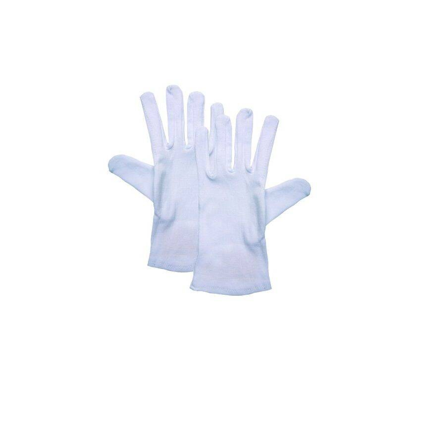 Mănuși de chelner Sevilla alb universal | KARLOWSKY AH 2-3-Paar