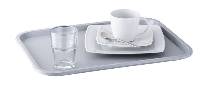 Tavă FAST FOOD gri, 41x30.5x2.5 cm | APS 538_APS