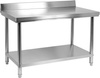 Masă de lucru inox cu raft 150x70x85 cm | YATO YG-09034