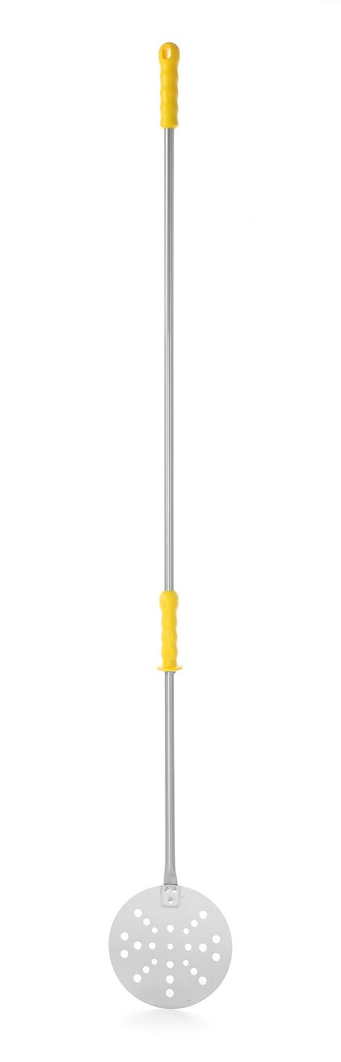 Paletă pentru întors pizza, diam. 22 cm - perforată | HENDI 617786