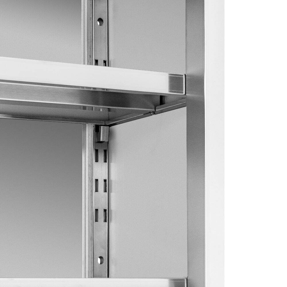 Dulap de perete inoxidabil 100x40x60 cm | FORGAST FG15004