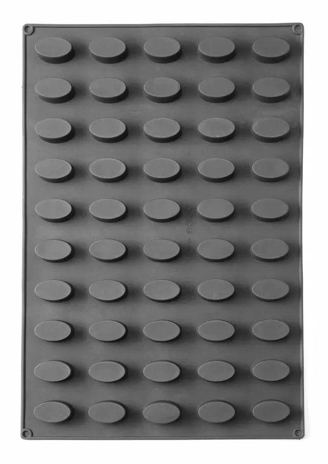 Formă din silicon OVAL, 57x37.5x(H)2 cm | HENDI 677247