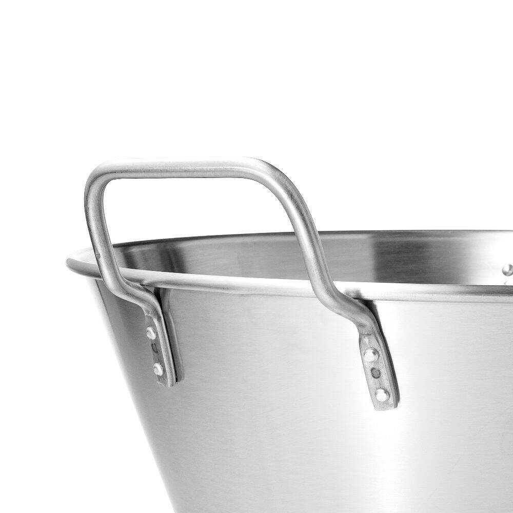 Cadă din oțel cu mânere, diam. 45 cm | FORGAST FG02845