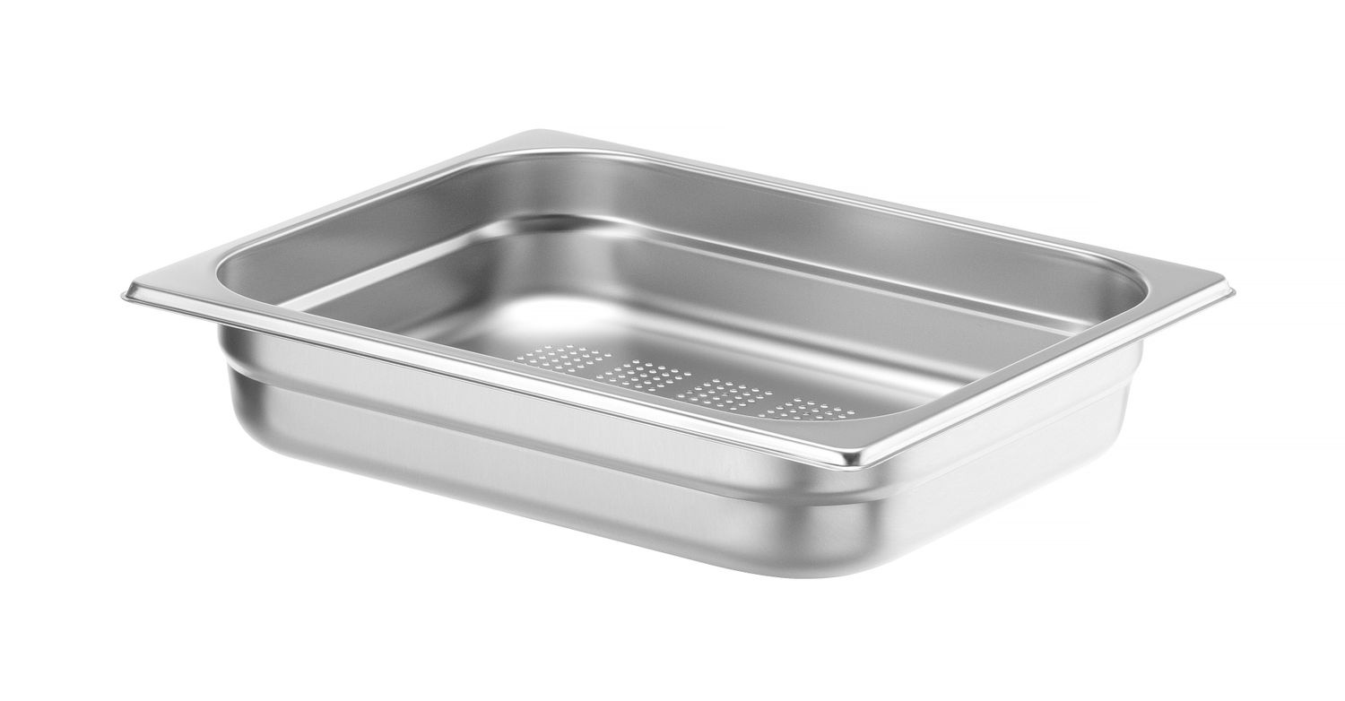 Recipient GN 1/2 adâncime 6,5 cm din oțel inoxidabil PROFI LINE PERFORAT | HENDI 802434