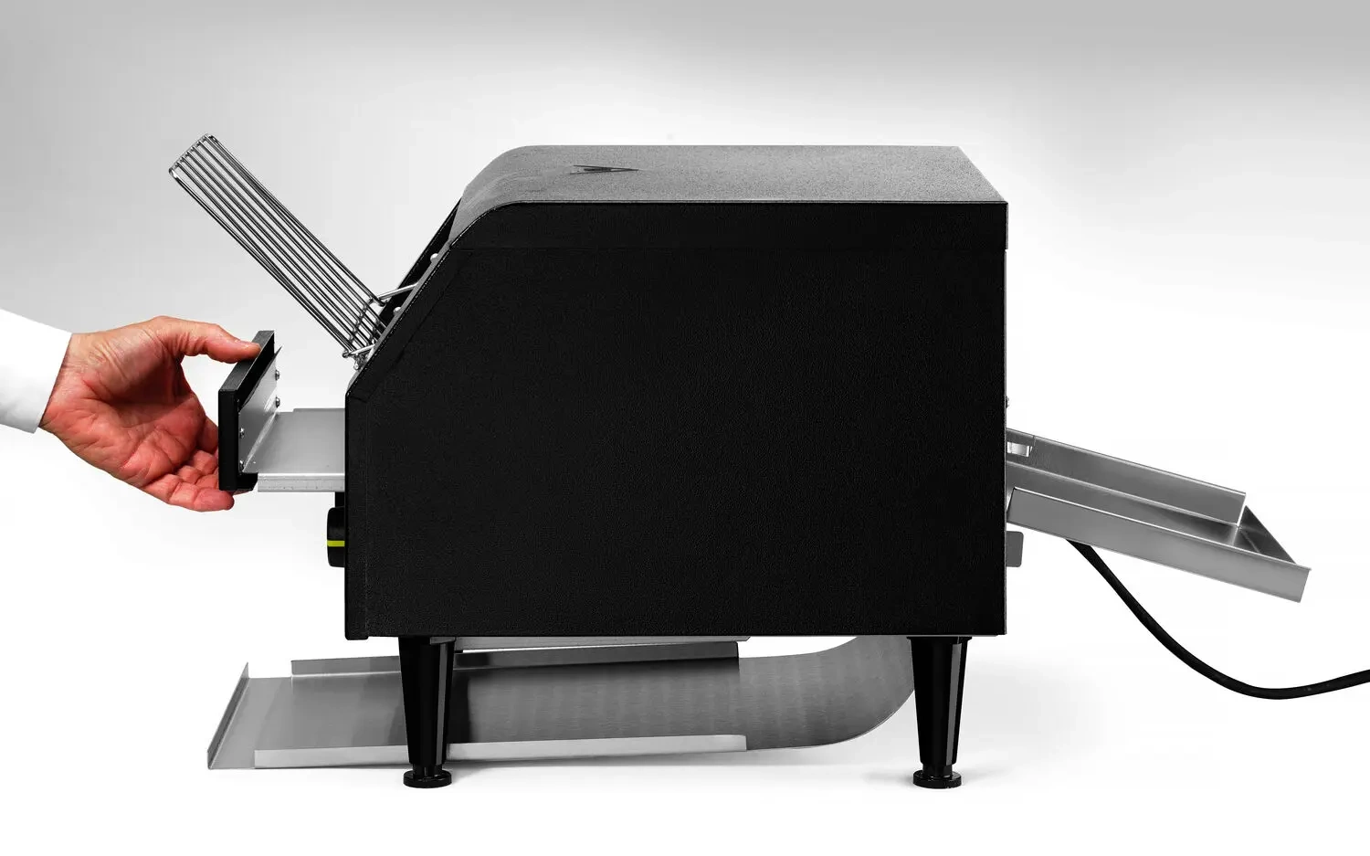 Toaster dublu, negru HENDI 261354