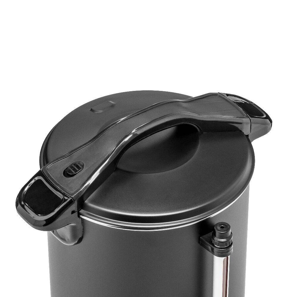 Warnik de apă 17,5 l cu tavă de scurgere, negru, cu pereți dubli | FORGAST FG05561