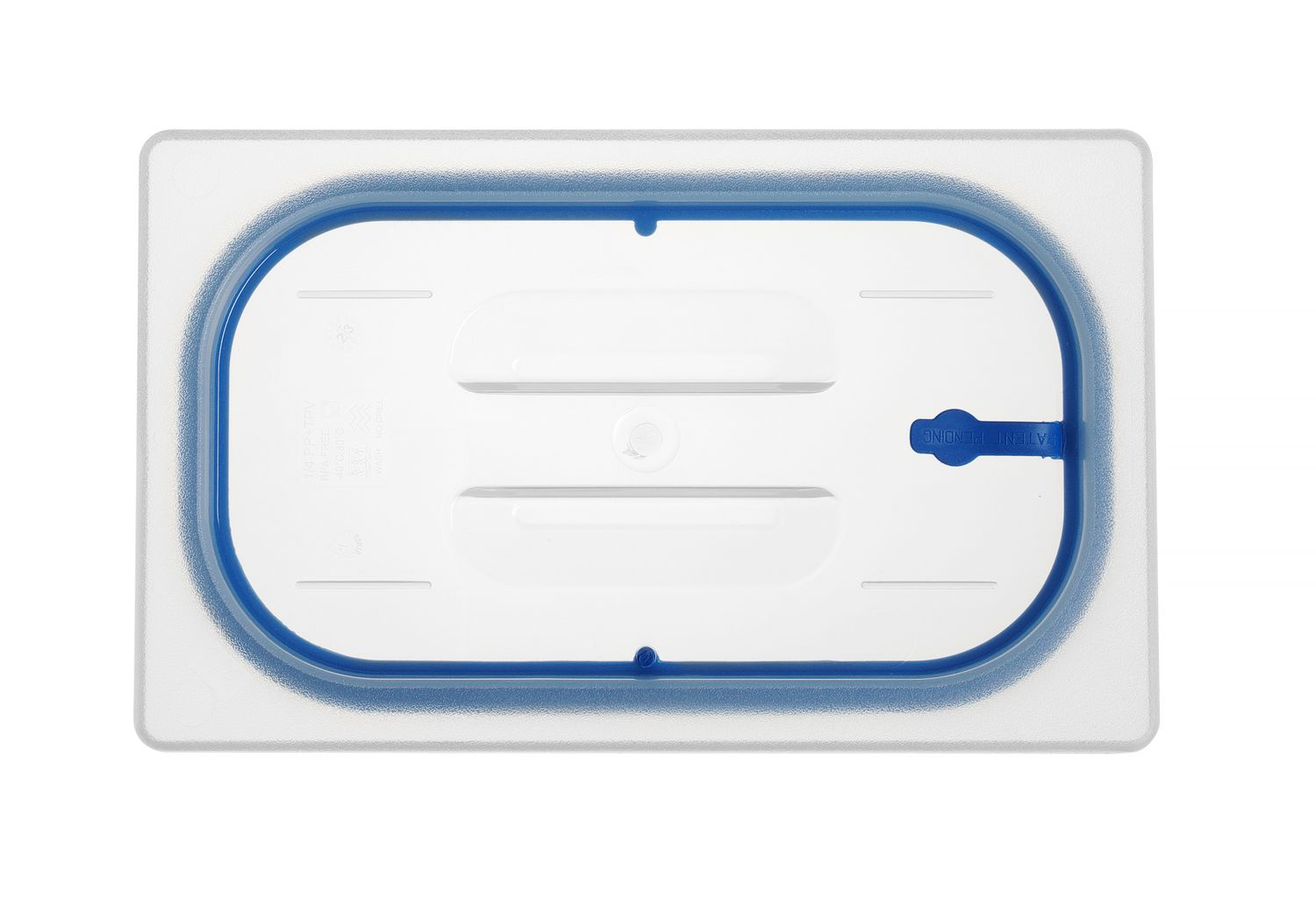 Capac cu garnitură pentru GN 1/4 din polipropilenă | HENDI 881835