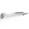 Raft de perete simplu din oțel inoxidabil 120x30 cm | FORGAST FG15001