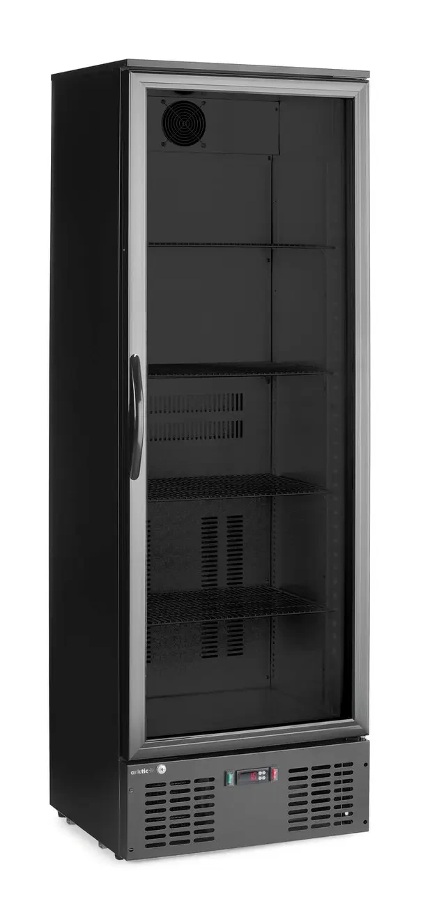 Frigider pentru băuturi cu 1 ușă, 243 l, 230 V, 0,195 kW, negru | ARKTIC 236956