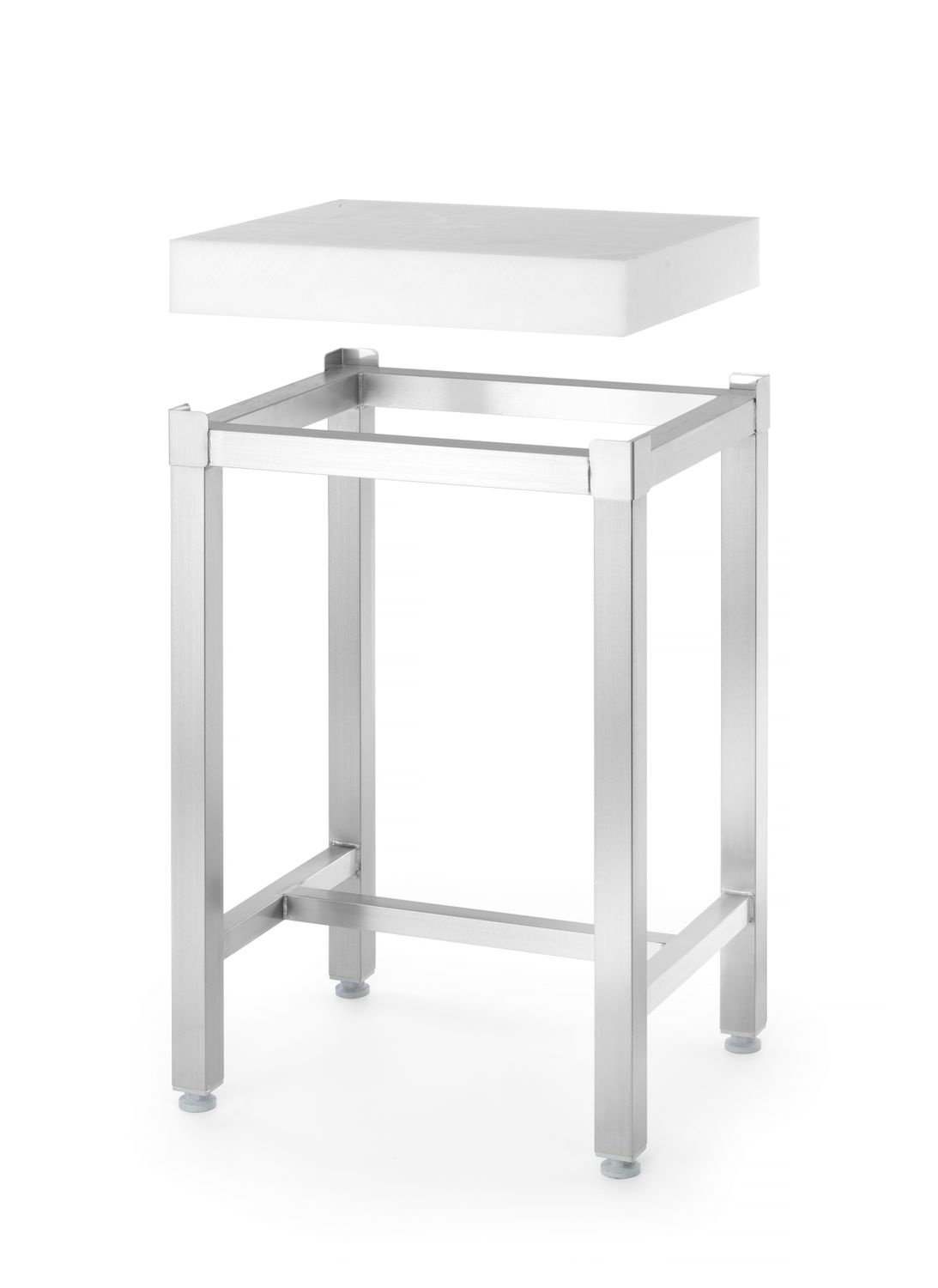 Buștean măcelăresc din polietilenă | HENDI 505144