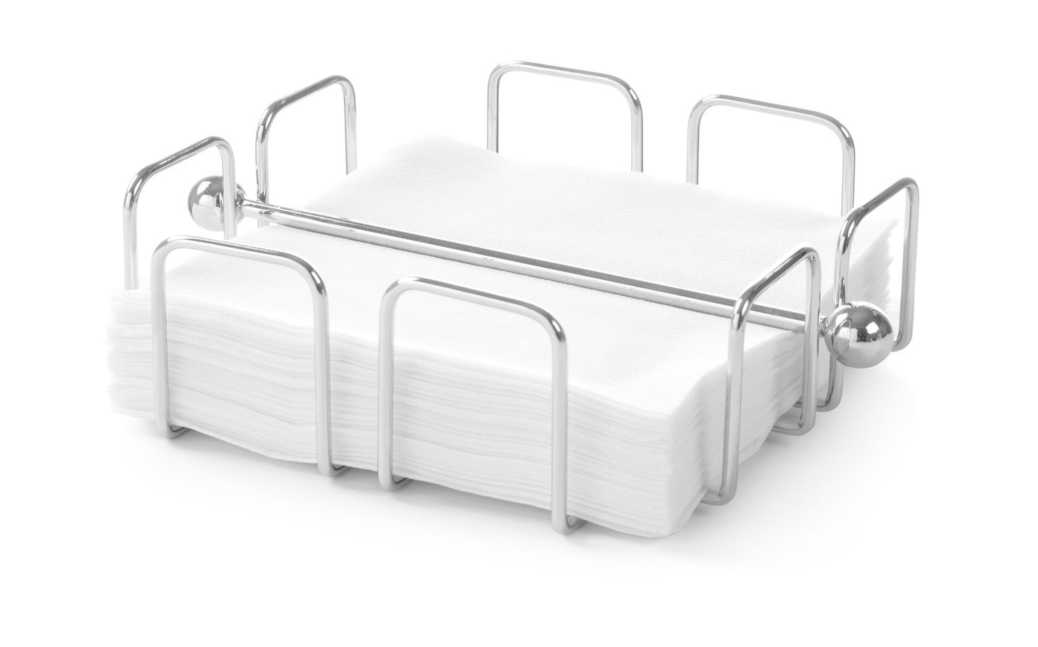 Suport șervețele din oțel, pătrat | HENDI 428528