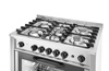 Bucătărie gastronomică pe gaz cu 5 arzătoare și cuptor, 16,7 kW, cuptor electric | HENDI 225707