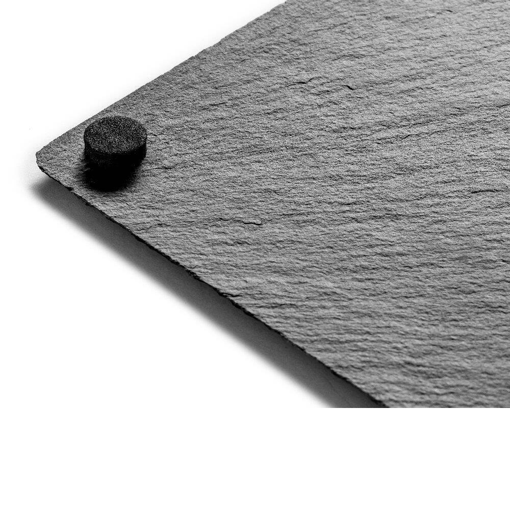 Farfurie de prezentare a mâncărurilor pentru degete din ardezie 20x20 cm | FORGAST FG03225