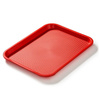 Tavă fast food roșie dim. 35x25 cm | FORGAST FG12501