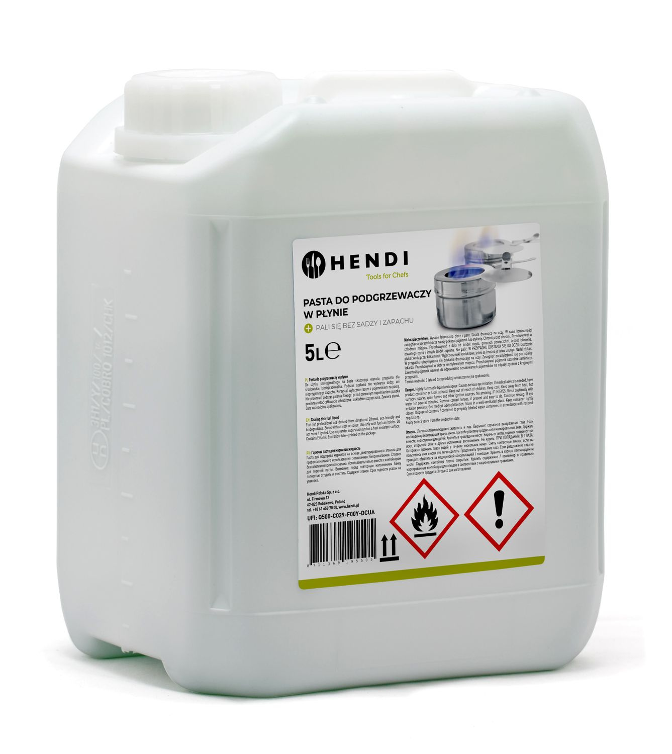 HENDI 195505 5 l pastă fierbinte