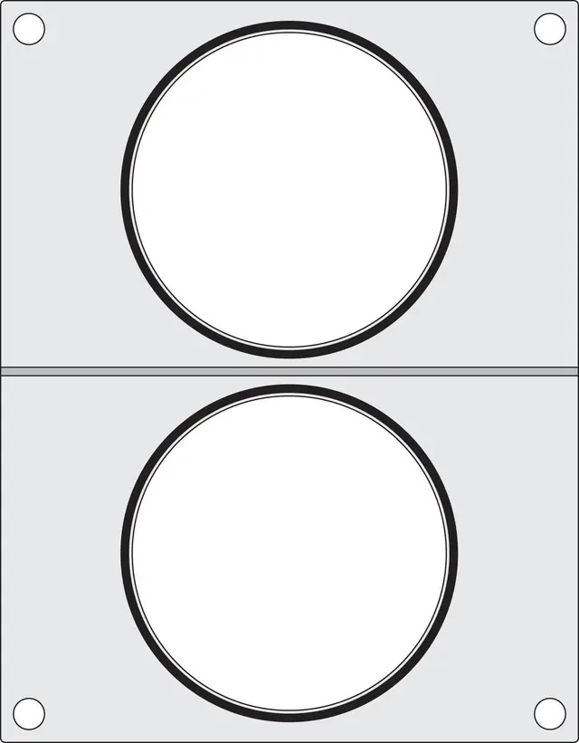 Matrice de supa pentru sigilatoare duble | HENDI 805633