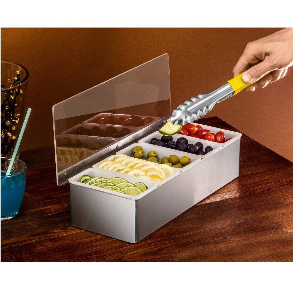 Recipient în 5 părți pentru accesorii de barman FORGAST FG11419