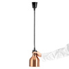 Lampă de încălzit alimente din cupru - tip A | FORGAST FG03340
