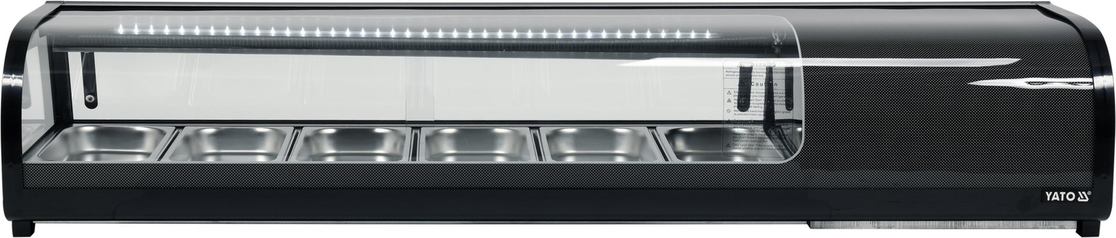 Extensie frigorifică pentru sushi 6x1/3 GN | YATO YG-05002