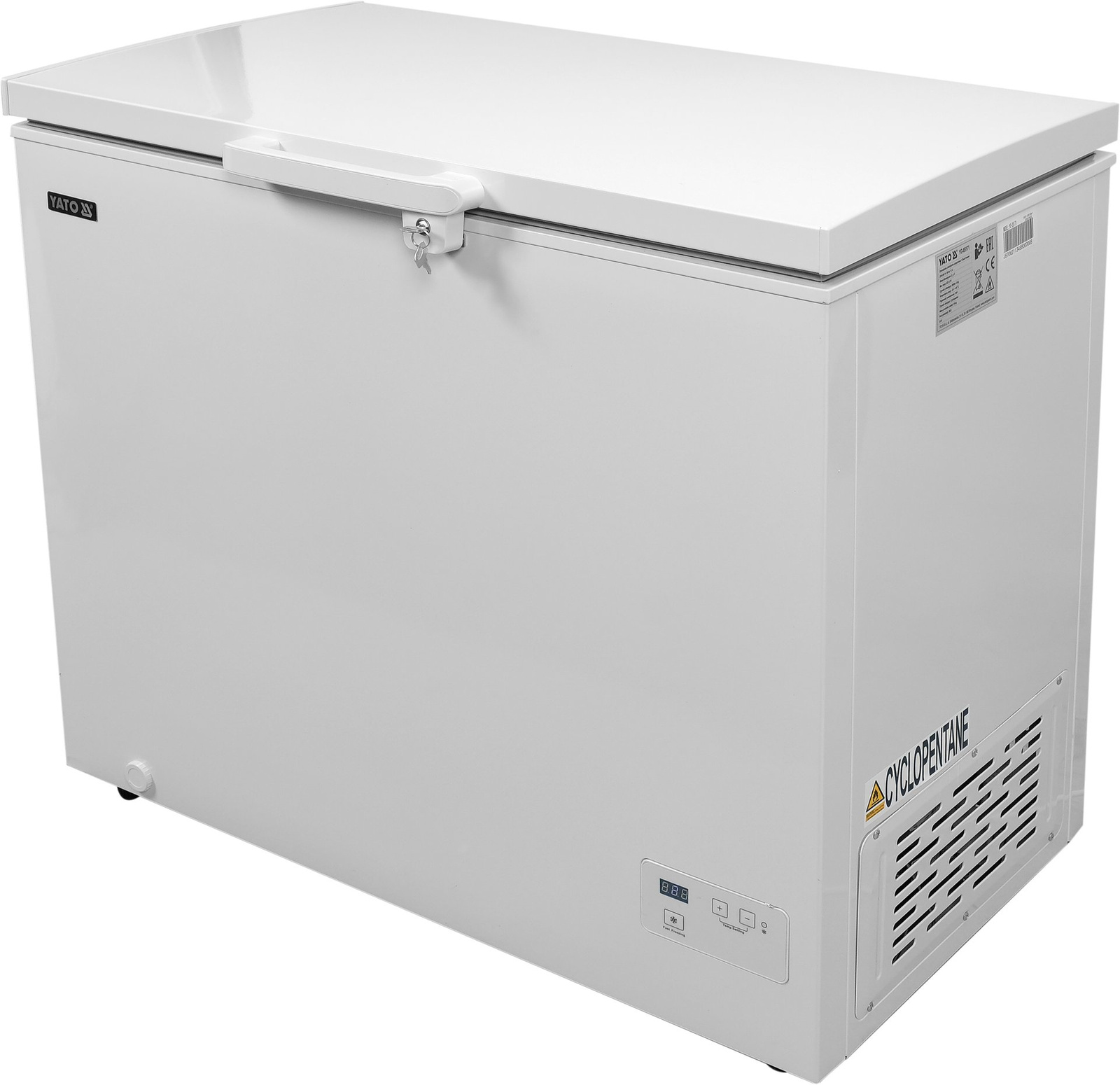 Piept congelator, capacitate.190 l | YATO YG-05171