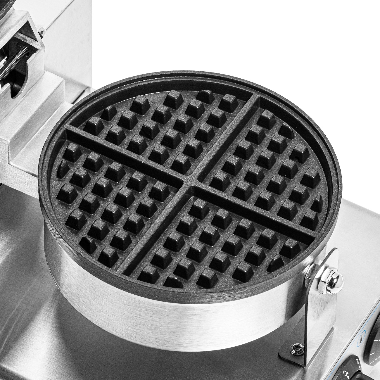 Fier electric pentru vafe pentru vafe belgiene diametrur. 18.5 cm, 1.2 kW, 230 V | FORGAST FG09711