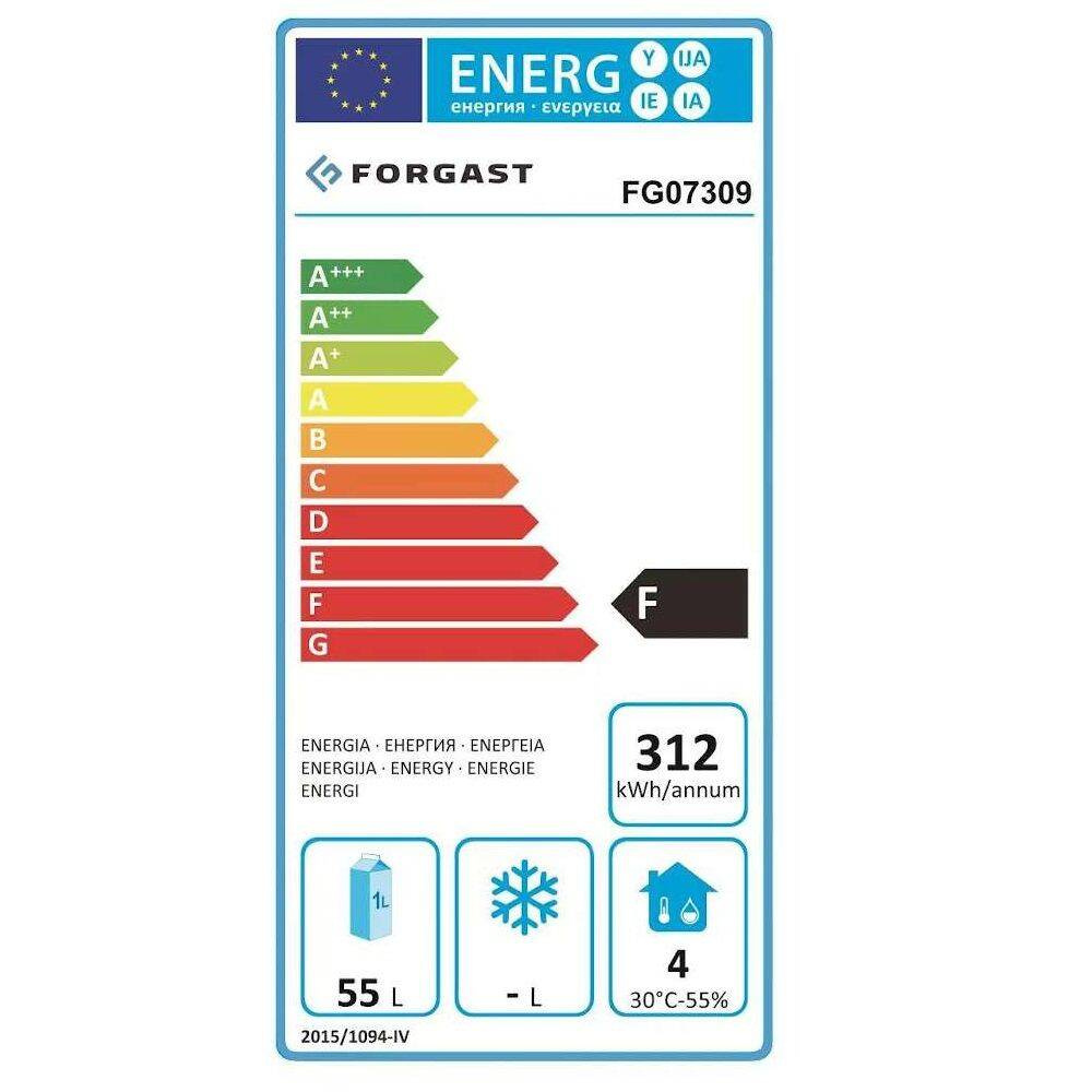 Tavă de răcire cu capac 9 GN 1/4 | FORGAST FG07309