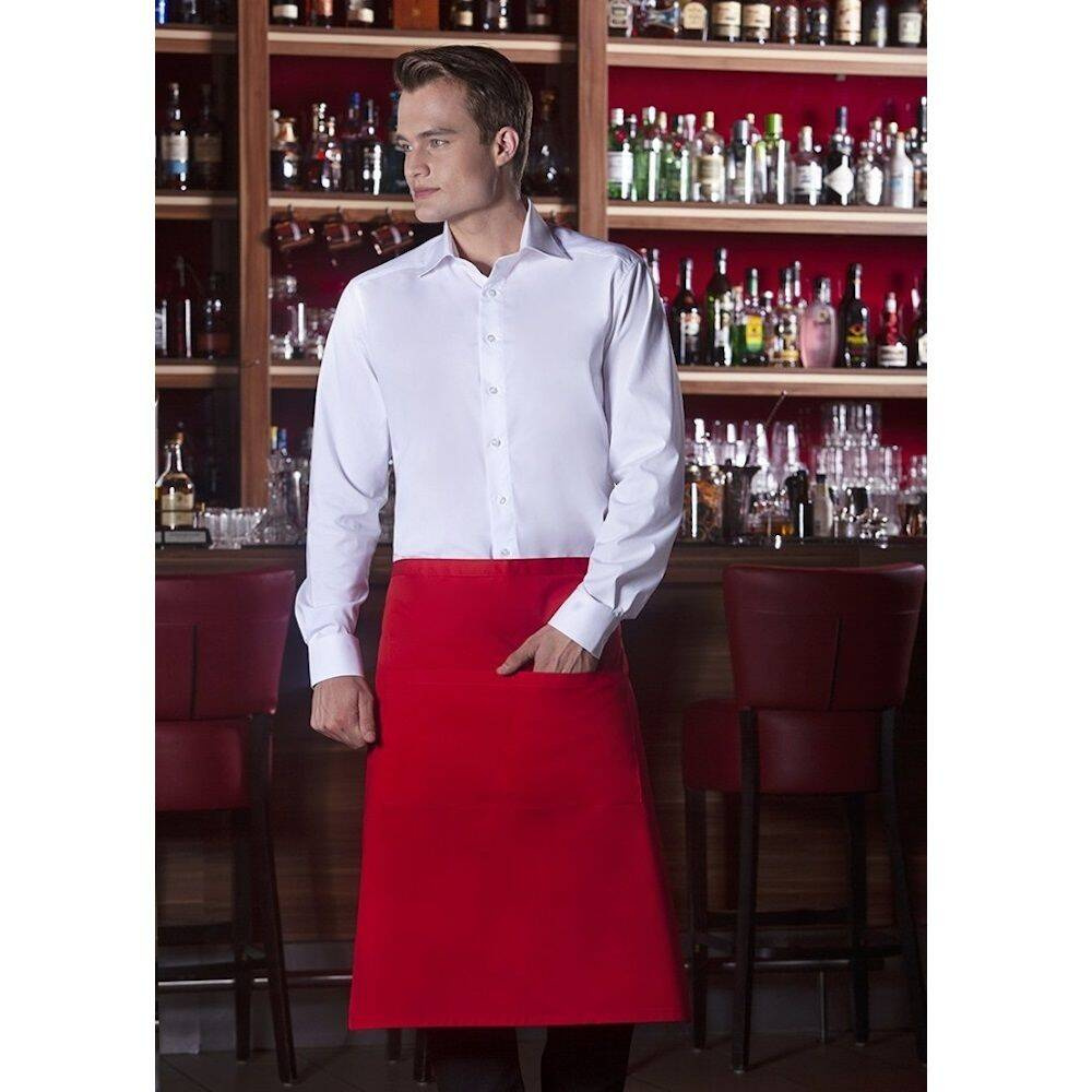 Geantă de ospătar basic cu buzunar Roșu | KARLOWSKY BBSS 3-8-Stck