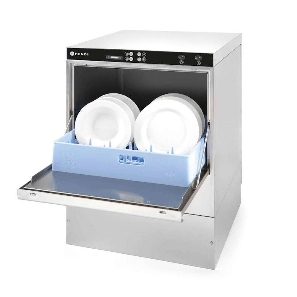 Mașină de spălat vase pentru catering 50x50 cu dozator | HENDI 233030