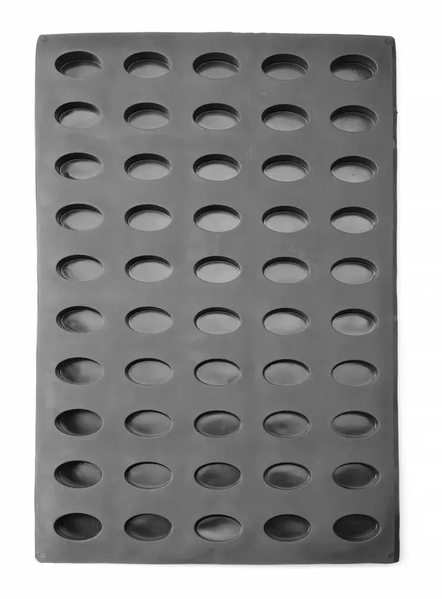 Formă din silicon OVAL, 57x37.5x(H)2 cm | HENDI 677247