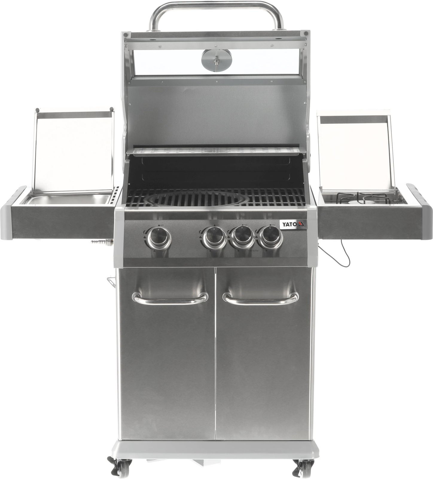 Grătar pe gaz 3+1 | YATO YG-20015