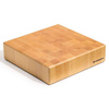 Bloc de măcelărie din lemn 40x40x10 cm pe suport | FORGAST FG12240