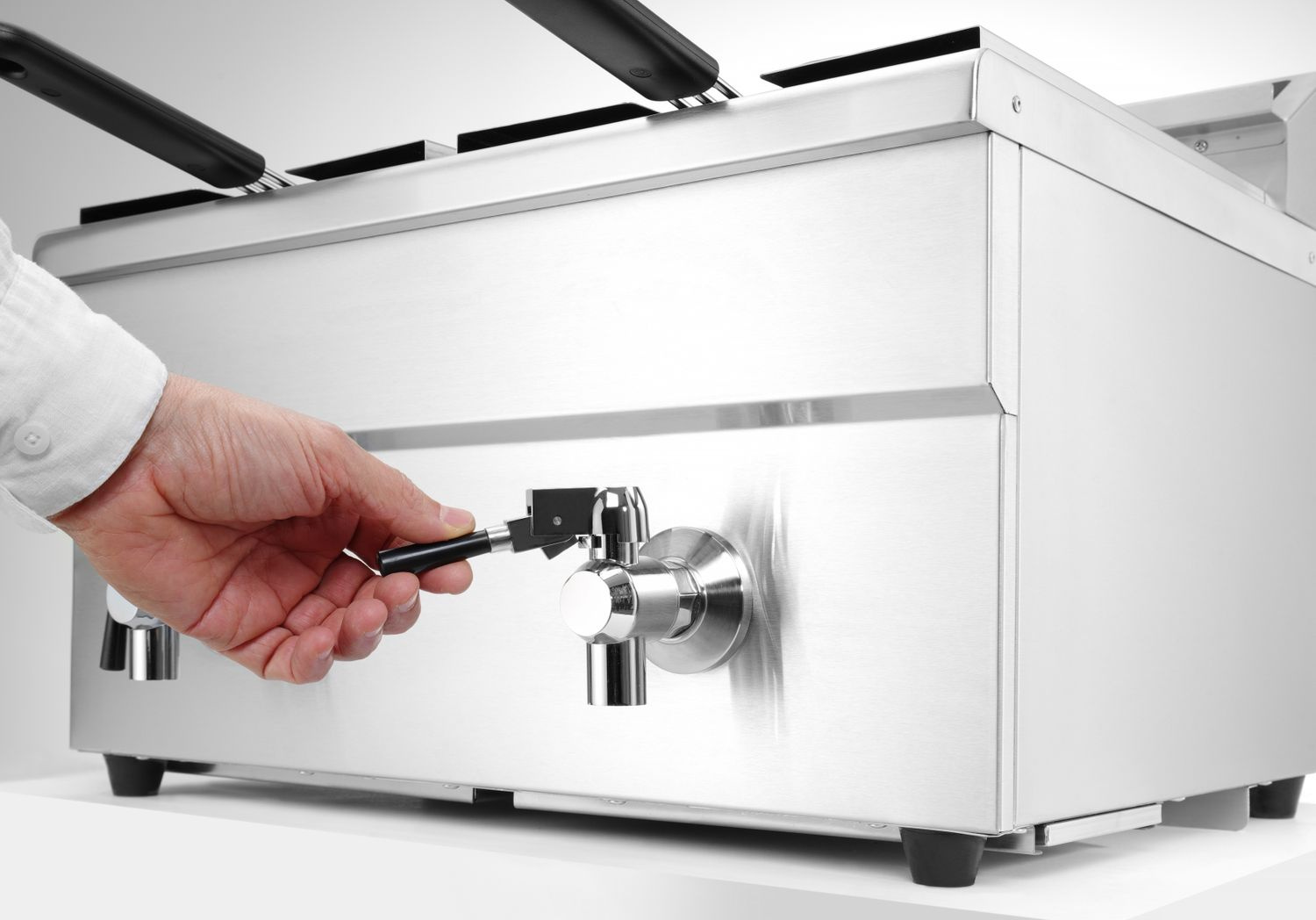 Kitchen Line Frigider cu inducție cu 2 camere 2x8 l | HENDI 215029