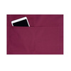 Șorț de bucătar de bază 75 x 90 cm cu buzunar și cataramă burgundy | KARLOWSKY BLS 5-4-Stck