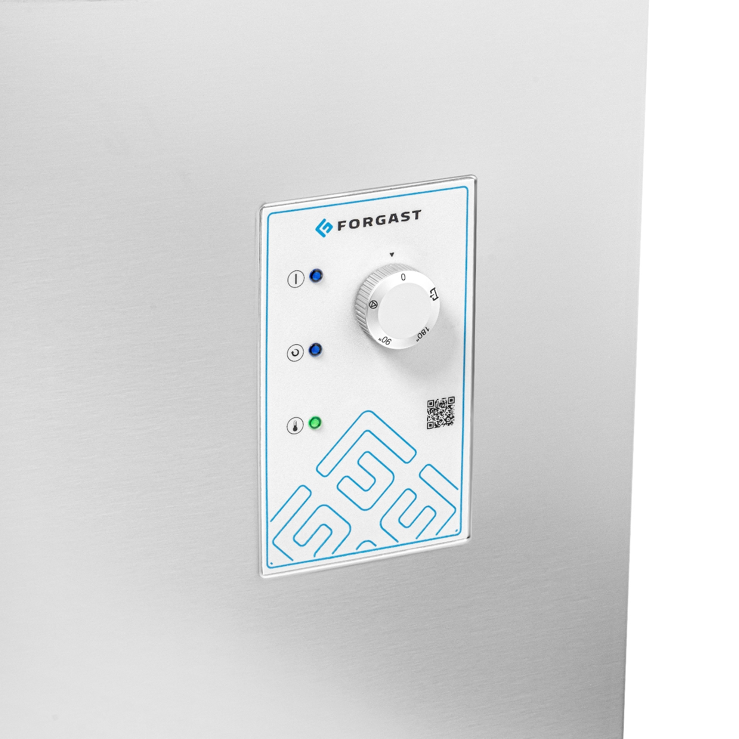 Mașină de spălat vase gastronomică cu capotă, control manual, dozator de detergent, 11,25 kW, 400 V | FORGAST FG00212