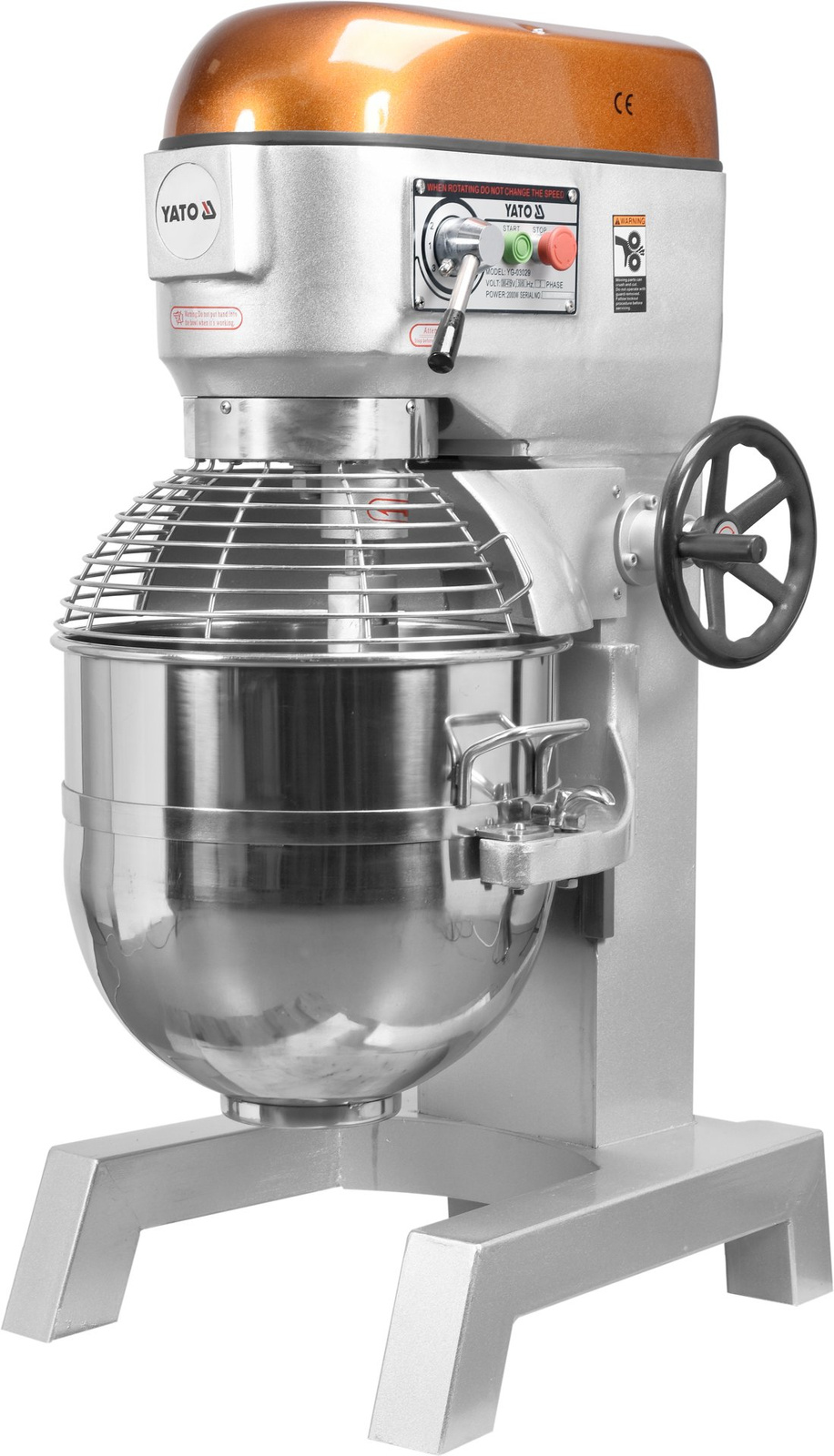 Mixer planetar, frământătoare - 60 l | YATO YG-03029