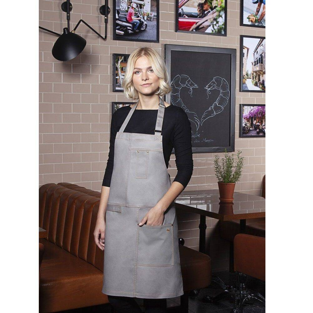 Șorț Urban Casual-Style gri bazalt | KARLOWSKY LS 29-50-Stck