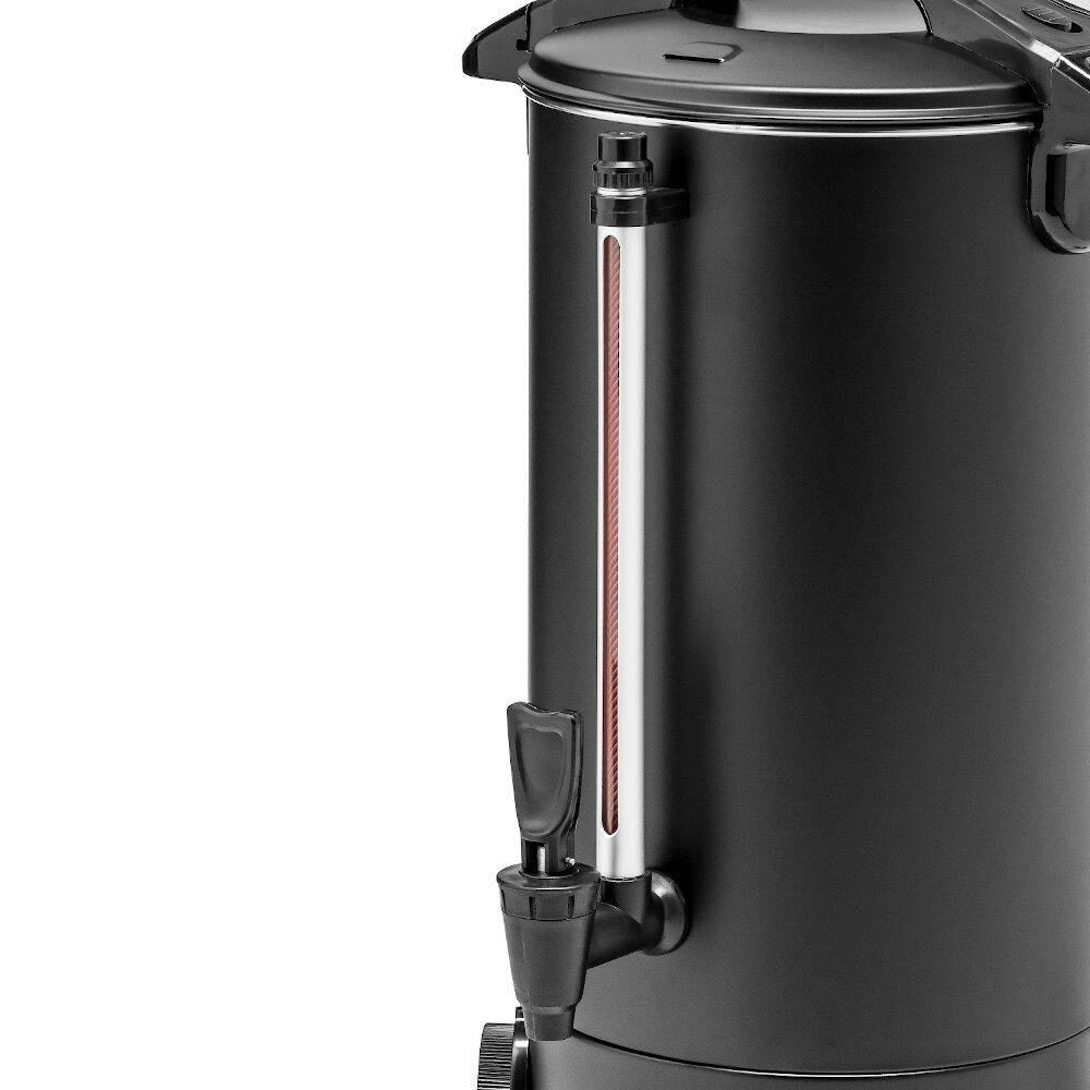 Fierbător de cafea negru cu perete dublu 6 l | FORGAST FG05603