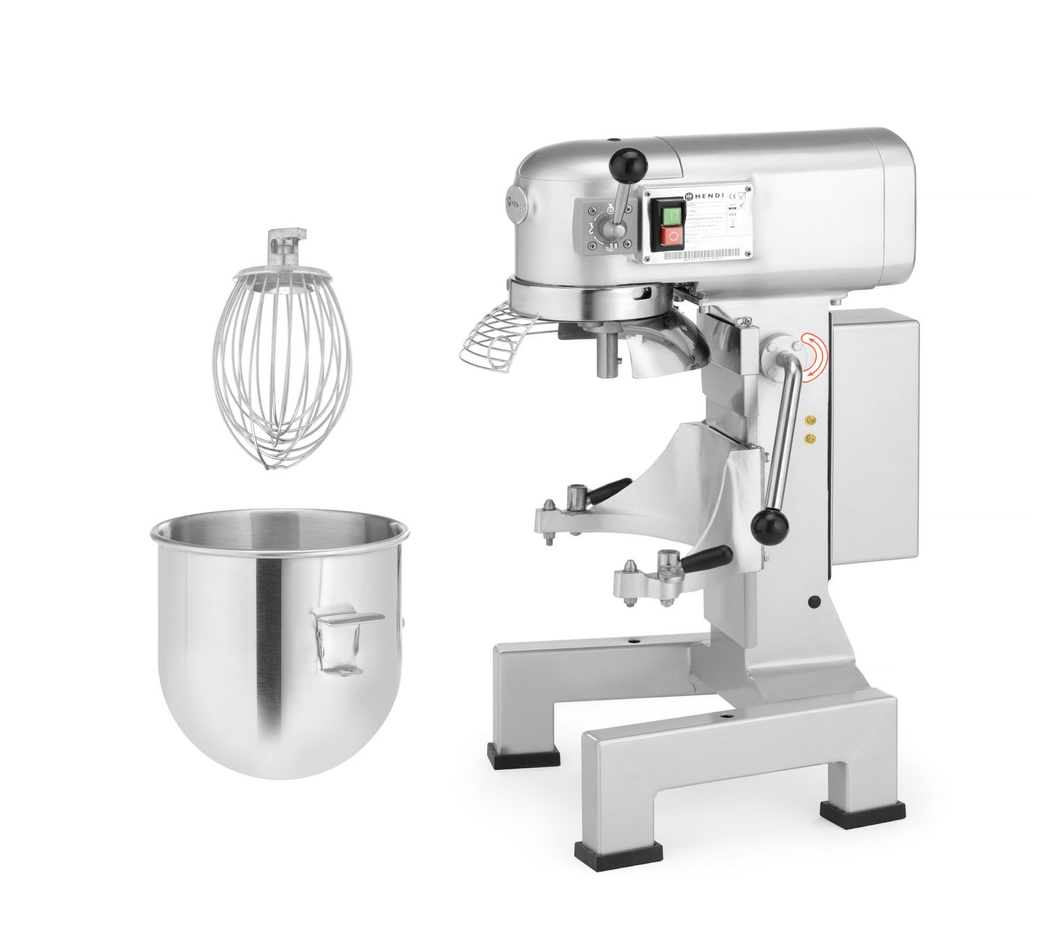 Mixer planetar, capacitatea mixerului. 20 l | HENDI 222843