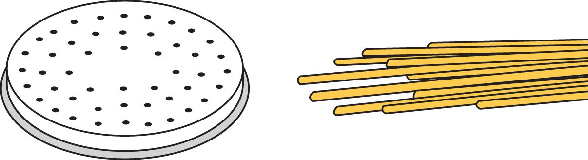 Capăt Spaghetti MPF2,5/4 | HENDI 229484