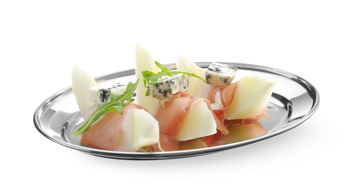 Platou oval din oțel HENDI 404201