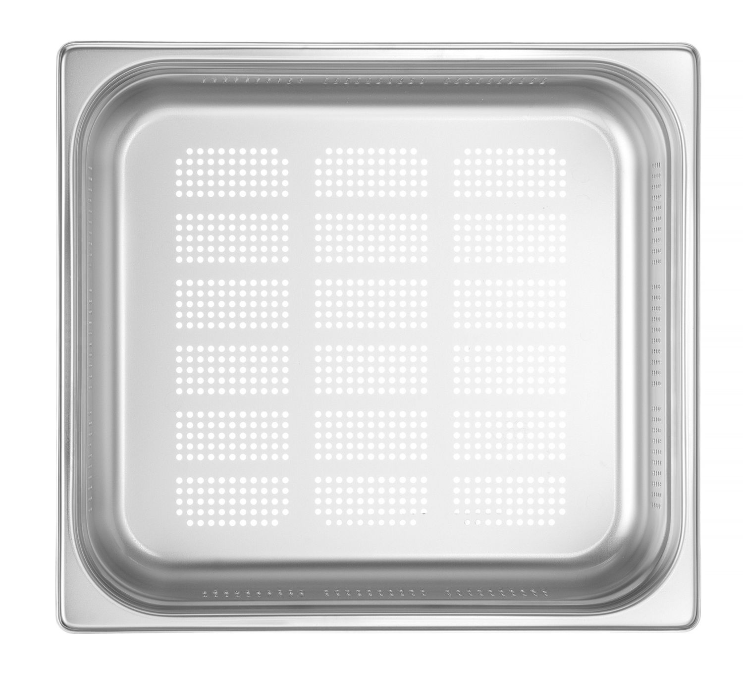 Recipient GN 2/3 adâncime 10 cm din oțel inoxidabil PROFI LINE PERFORAT | HENDI 802328