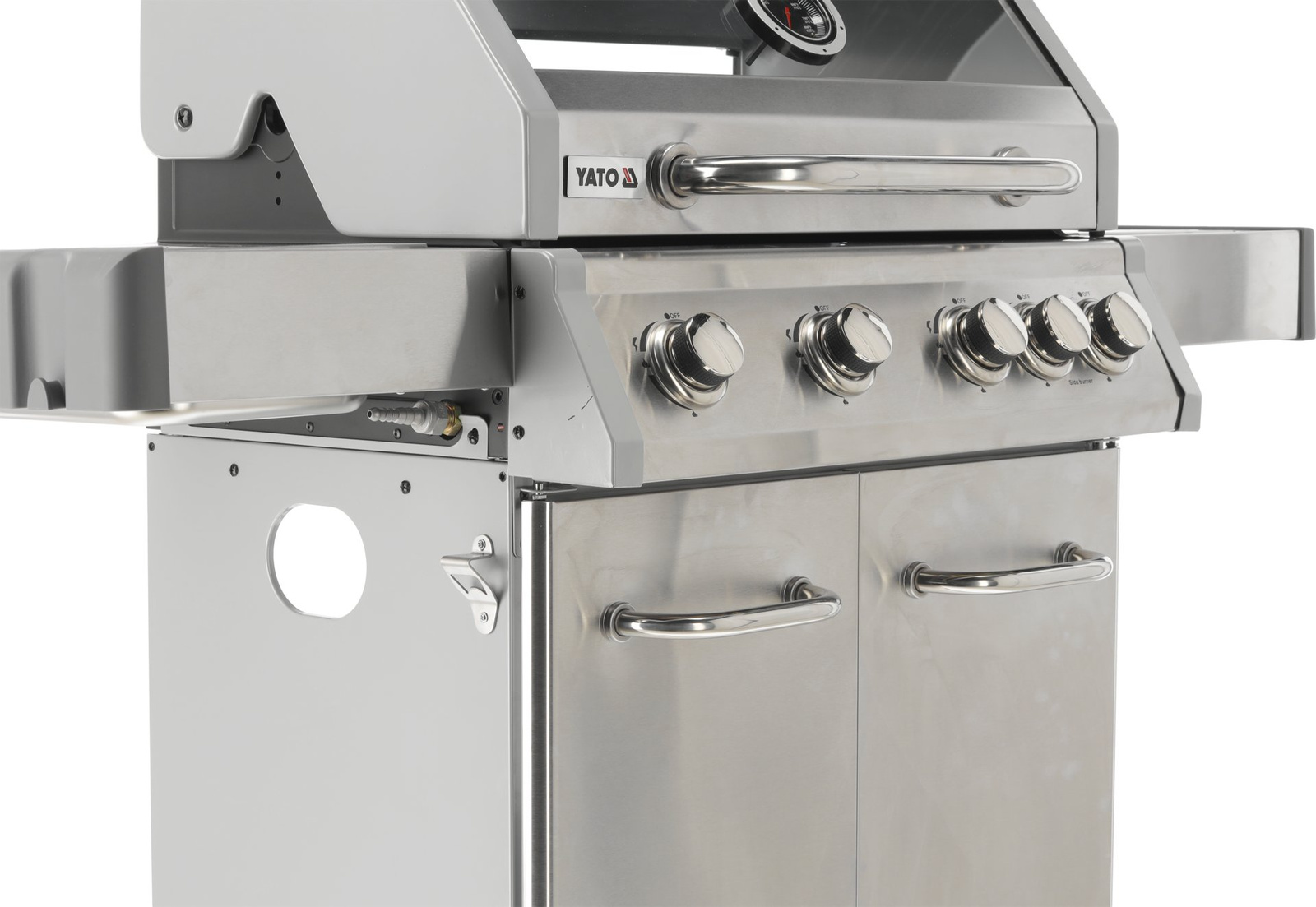 Grătar cu gaz 4+1 | YATO YG-20003