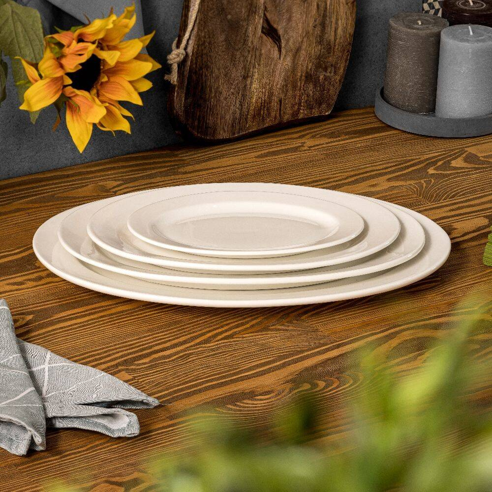 Talerz płytki porcelanowy Modermo Prima, 27 cm, porcelana | MODERMO MP031