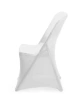 Husă pentru scaun de catering, albă, 54x44x84 cm | HENDI 816363